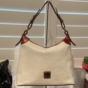 Dooney & Bourke Lizard-Embossed Leather Hobo